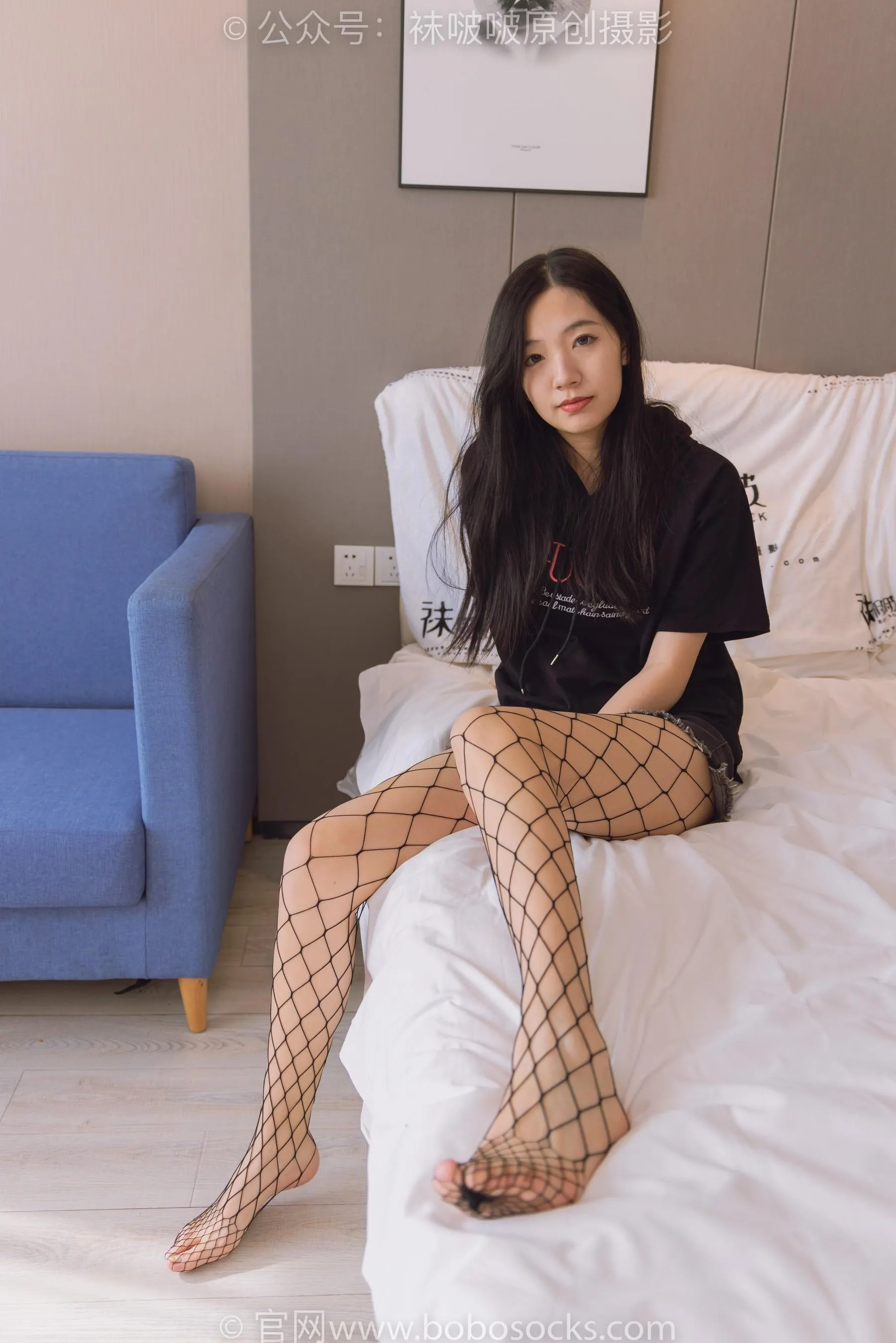 [BoBoSocks袜啵啵]NO.203 三双靴子、黑丝、网袜 [90P]插图